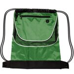 Tournament Drawstring Backpack - Kelly Green