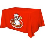 Trade Show Table Cover All Over Dye Sub Flat Poly 3-Sided -  