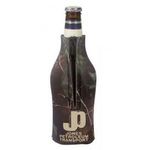 Trademarked Camo Zippered Bottle Coolie -  