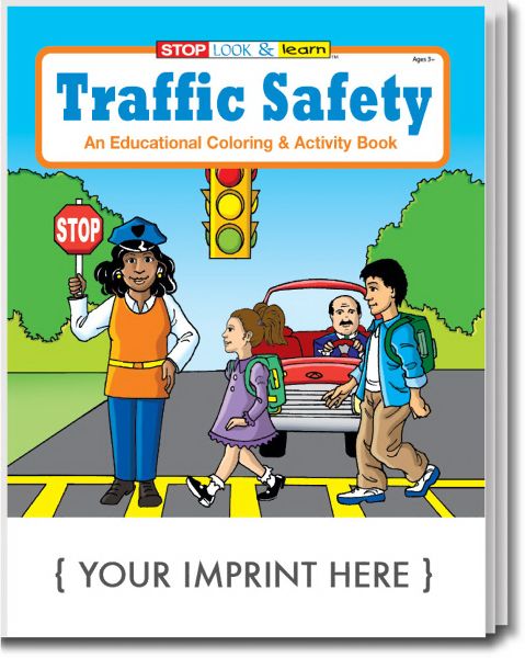 Main Product Image for Traffic Safety Coloring And Activity Book USA Made