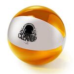 Translucent 16" Two Tone Beach Ball -  