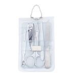 Translucent 5-Piece Manicure Pouch - Clear