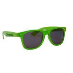 Translucent Miami Sunglasses - Translucent Green