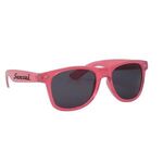 Translucent Miami Sunglasses - Translucent Pink