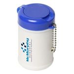 Buy Marketing Travel Well Sanitizer Wipes Key Chain