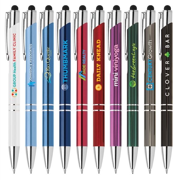 Main Product Image for Tres-Chic &Stylus - Colorjet - Full Color Metal Pen