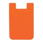 Treviso Silicone Phone Wallet - Orange
