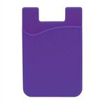 Treviso Silicone Phone Wallet - Purple