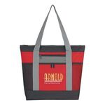 Tri-Color Tote Bag -  