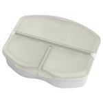 Tri-Minder Pill Box - Translucent Frost