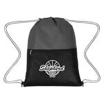 TRIAD NON-WOVEN DRAWSTRING BAG -  