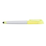 Trilogy Highlighter Stylus Pen - Yellow