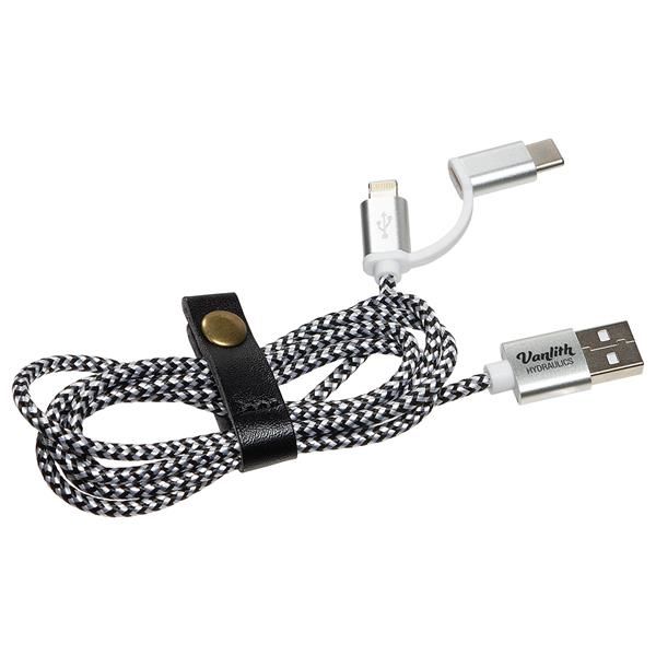 Main Product Image for Custom Trinity 3-In-1 Charging Cable