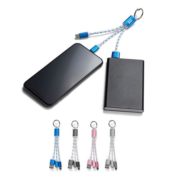 Main Product Image for Custom Imprinted Advertising Trio Metallic Cross Ribbon Cables