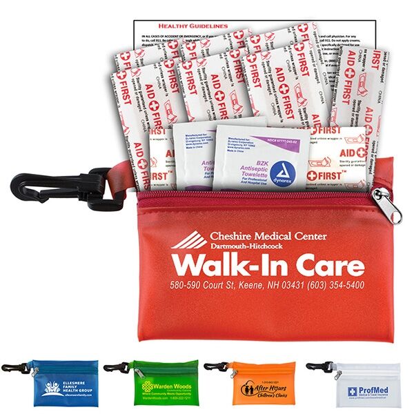Main Product Image for Troutdale - 13 Piece First Aid Kit Zipper Pouch