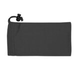 Tuneboom Mobile Tech Earbud Kit in Microfiber Cinch Pouch - Black