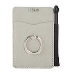 Tuscany™ Card Holder with Metal Ring Phone Stand 