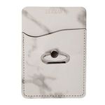Tuscany™  Marble Card Holder with Metal Ring Phone Stand -  
