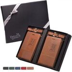 Buy Promotional Tuscany (TM) Duo-Textured Luggage Tags Gift Set