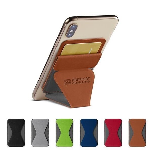 Main Product Image for Promotional Tuscany (TM) Magnetic Card Holder Phone Stand