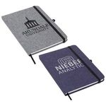 Twill Heathered Journal -  