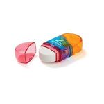 Twister 2-in-1 Pencil Sharpener and Eraser -  