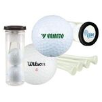 Two Ball Golf Gift Tube