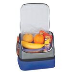 Two Compartment Lunch Pail Bag -  