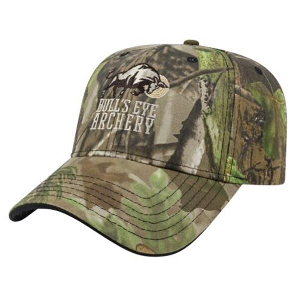 Main Product Image for Embroidered Two-Tone Camo Cap