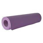 Two-Tone Double Layer Yoga Mat -  