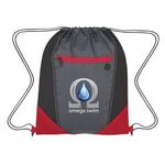 Two-Tone Drawstring Sports Pack -  