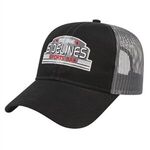 Buy Embroidered Two-Tone Mesh Back Cap