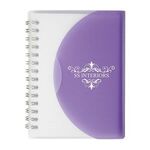 Two Tone Spiral Notebook -  