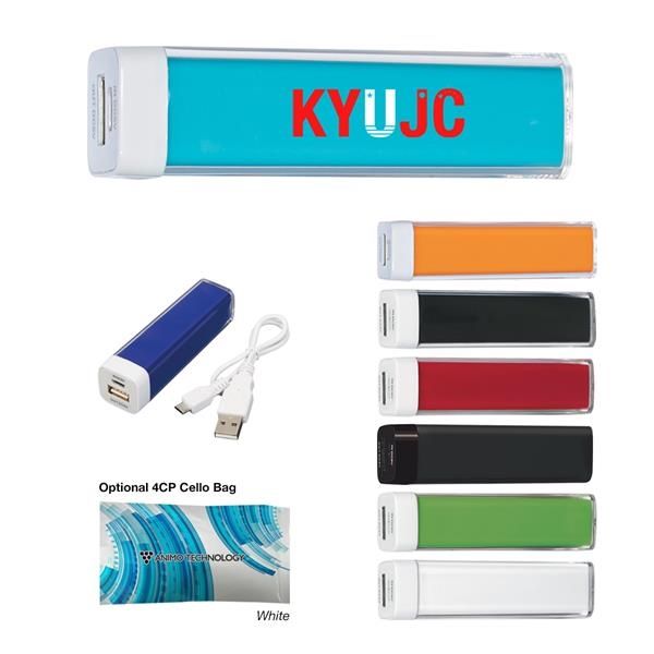 Main Product Image for Printed Ul Listed 2200 Mah Charge-It-Up Portable Charger