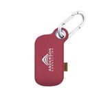 UL Listed Carabiner Power Bank - Red