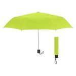 Umbrella - 42" Arc Budget Telescopic Umbrella - Lime
