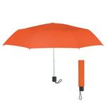 Umbrella - 42" Arc Budget Telescopic Umbrella - Orange