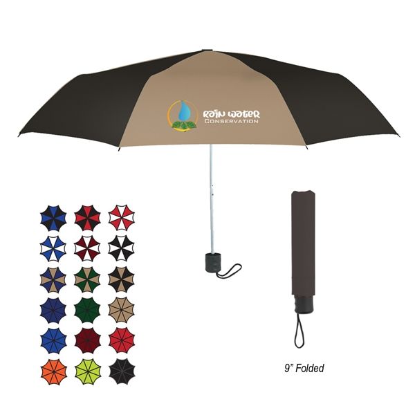 Main Product Image for Printed Umbrella - 42" Arc Budget Telescopic Umbrella