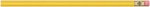 Universal (TM) Hot Stamped Pencil - Yellow