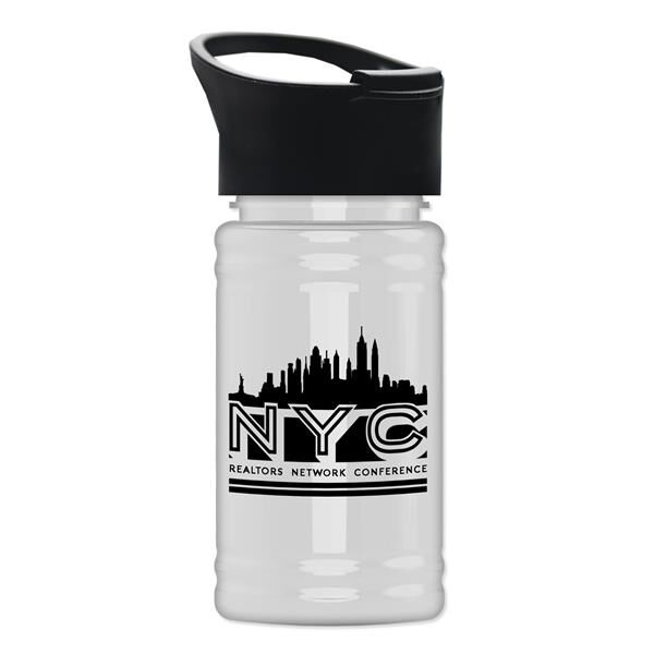 Main Product Image for Upcycle - Mini 16 Oz Rpet Sports Bottle With Pop-Up Sip Lid