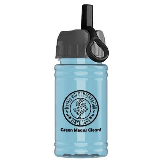 Main Product Image for UpCycle - Mini 16 oz. RPet Sports Bottle with Ring Straw Lid