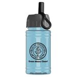 UpCycle - Mini 16 oz. RPet Sports Bottle with Ring Straw Lid -  