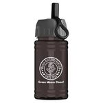 UpCycle - Mini 16 oz. rPet Sports Bottle with Ring Straw Lid -  