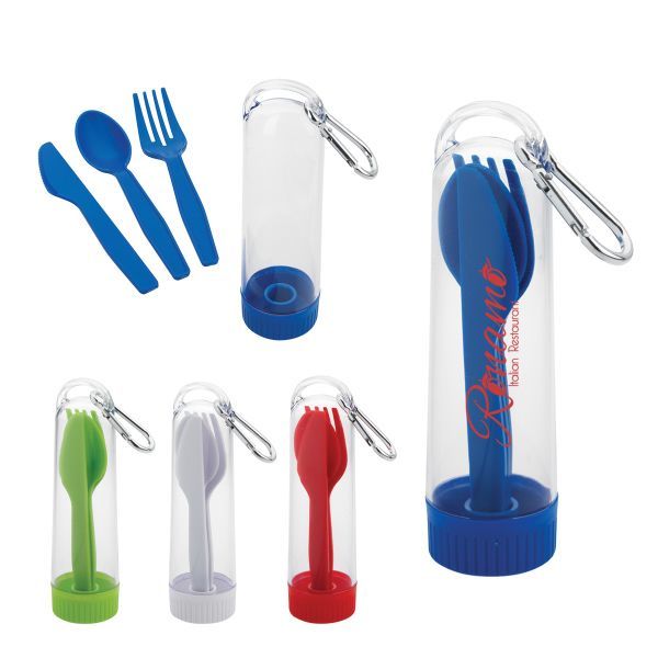 Main Product Image for Custom Printed Utensil Kit With Carabiner