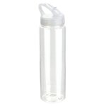 Velo 32 oz PET Bottle with Flip-Up Lid - Clear