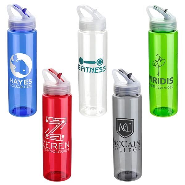 Main Product Image for Marketing Velo 32 Oz Pet Bottle With Flip-Up Lid