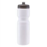 Velocity - 28 oz. Sports Bottle - White-translucent Smoke