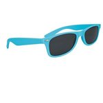 Velvet Touch Malibu Sunglasses - Light Blue