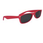 Velvet Touch Malibu Sunglasses - Red