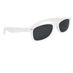 Velvet Touch Malibu Sunglasses - White